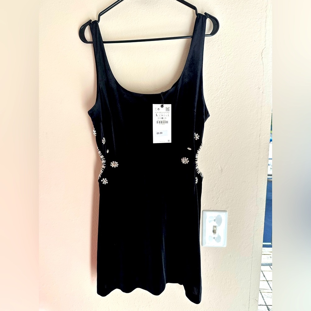 Velvet ZARA dress on sale- NEW WITH TAGS!!